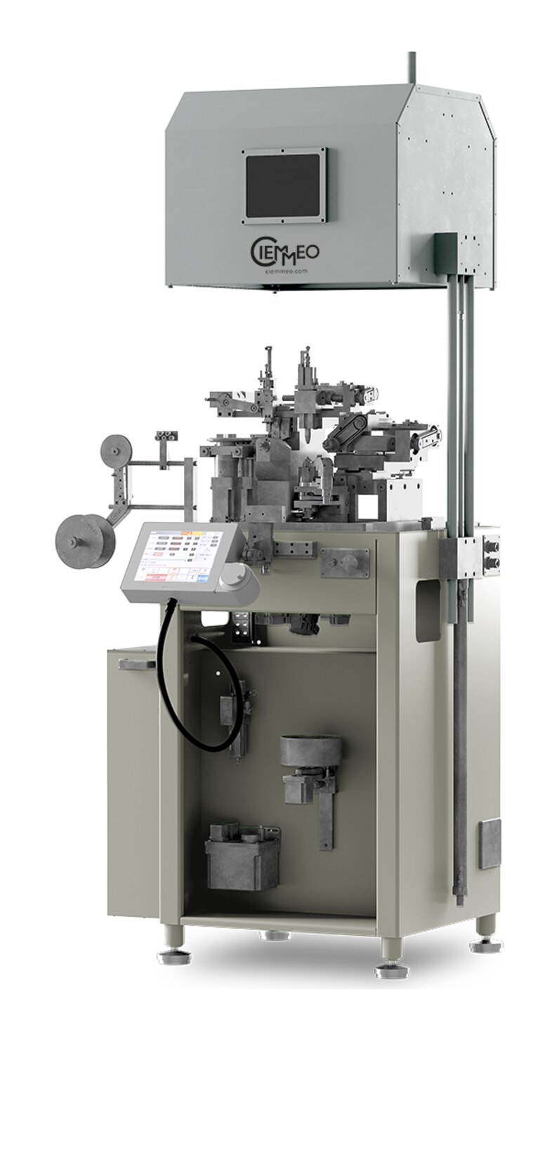 SRM2 multiple rope chain making machine by Ciemmeo, front view